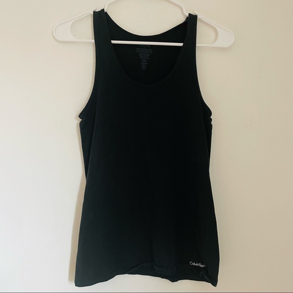 CALVIN KLEIN Black Tank Top - Picture 9 of 9